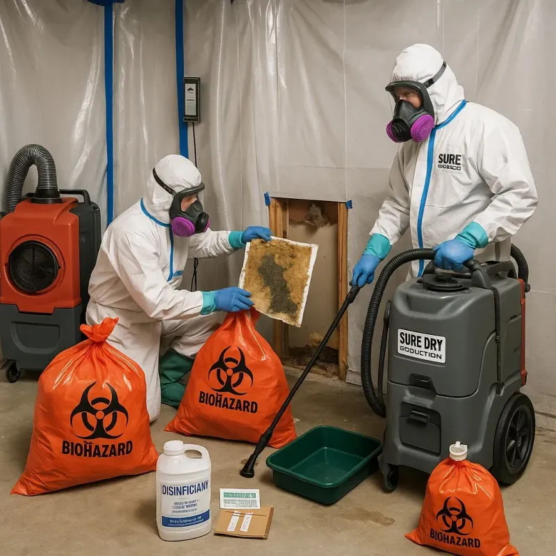 Contaminated Water Handling Protocols process in Lyndhurst, OH