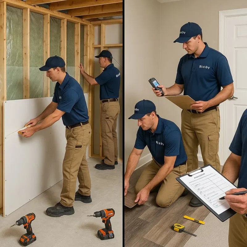 Repairs and Reconstruction process in Lyndhurst, OH