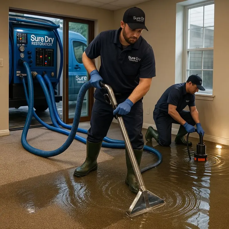 Water Extraction and Removal process in Lyndhurst, OH